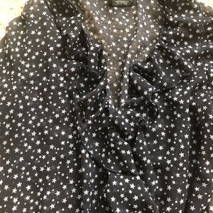 Zara Other - Zara blue star body suit size large Zara Other - Zara blue star body suit size large
